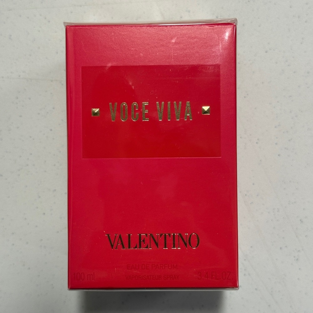 Valentino Voce Viva Eau de Parfum 100ml (3.4 oz) New Sealed Authentic